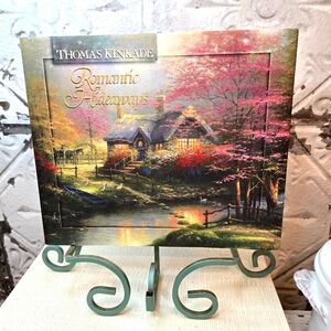 Thomas Kinkade Romantic Hideaways Reference Book 1997 Hard Cover Art Book